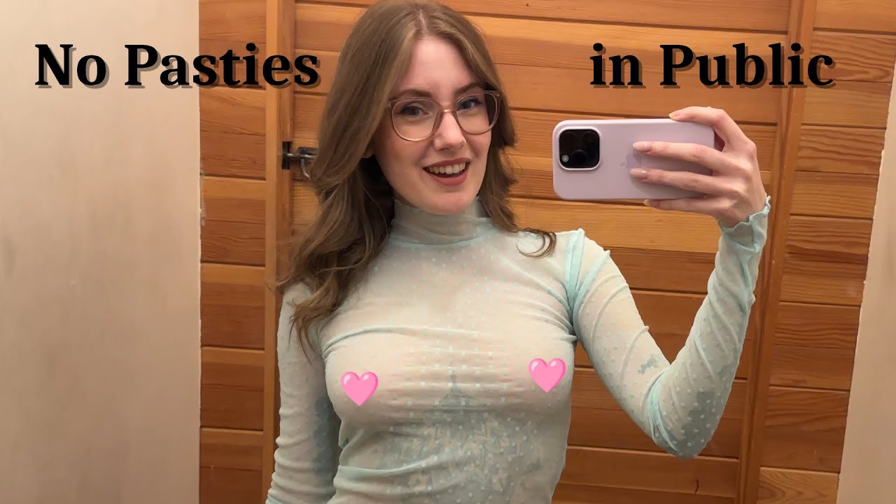 SEE THROUGH Clothes in PUBLIC * Dressing Room Try On Haul