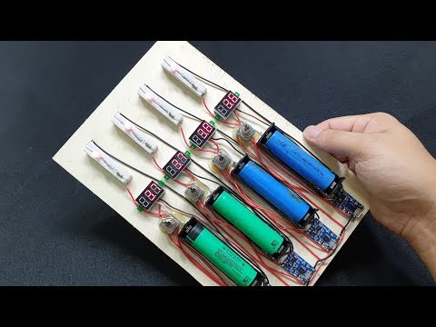 Build a 18650 Battery Charger / Discharge - UCFwdmgEXDNlEX8AzDYWXQEg