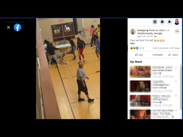 Basketball Referee Attacked During Game