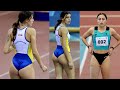 FANTASTIC FEMALE ATHLETES at local level too! Long Jumpers
