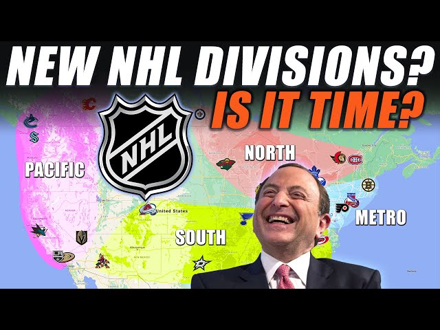How the NHL Division Map Has Changed