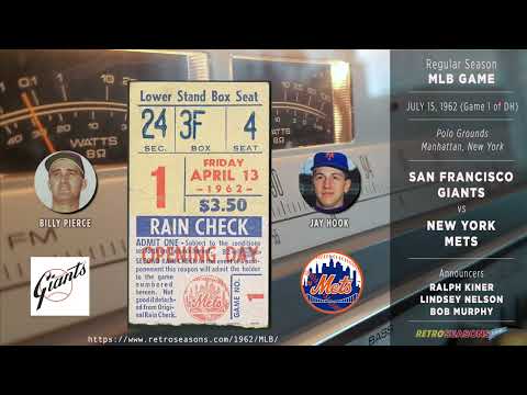 San Francisco Giants vs New York Mets - Radio Broadcast video clip 