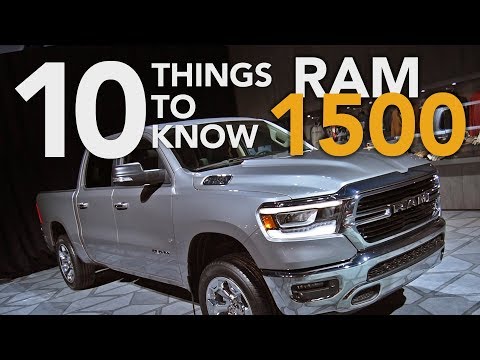 2019 Ram 1500: The 10 Things to Know  - 2018 Detroit Auto Show - UCV1nIfOSlGhELGvQkr8SUGQ