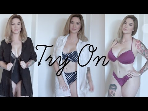 Swim Suit TRY ON + cover ups | Adore me Haul - UCcZ2nCUn7vSlMfY5PoH982Q