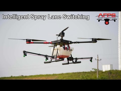 AGR-4 Agriculture Crop Dusting Drone Operation Mode Demo - UCsFctXdFnbeoKpLefdEloEQ