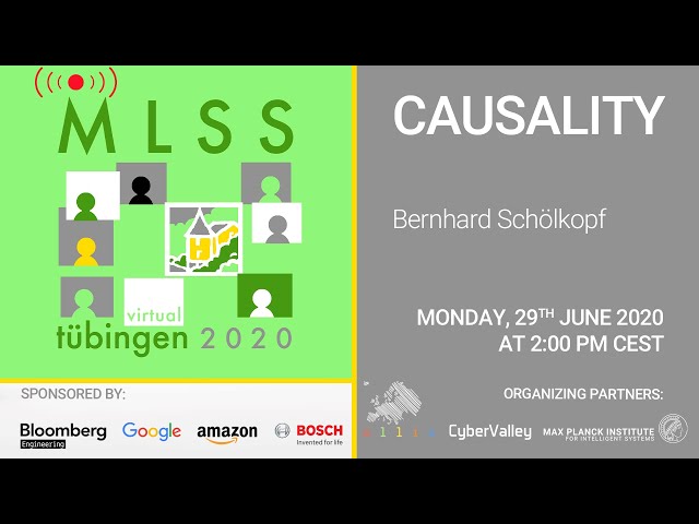 Causality for Machine Learning: Bernhard Schölkopf