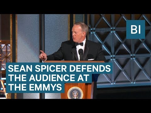 Sean Spicer makes surprise cameo at the Emmys - UCcyq283he07B7_KUX07mmtA