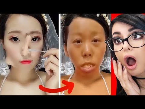 CRAZY VIRAL ASIAN MAKEUP TRANSFORMATIONS + TUTORIALS COMPILATION - UCpB959t8iPrxQWj7G6n0ctQ