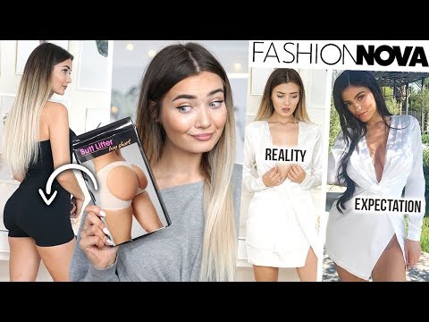 TRYING ON KYLIE JENNER'S OUTFITS FROM FASHION NOVA... WAS IT WORTH IT!? - UCBKFH7bU2ebvO68FtuGjyyw