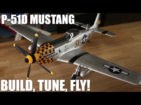 Flite Test - P-51D Mustang Build, Tune, Fly! - UC9zTuyWffK9ckEz1216noAw