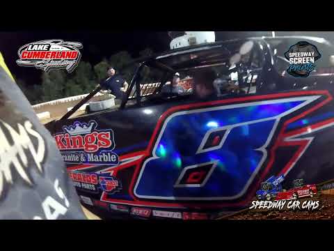 #8 Roman Wesley - Crate Late Model - Lake Cumberland Speedway 8-23-25 - In-car-camera - dirt track racing video image