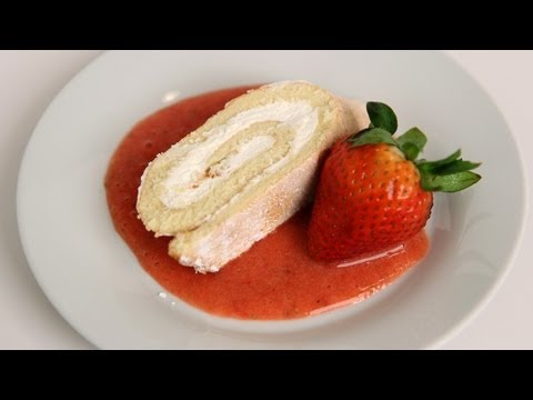 How to Make a Jelly Roll Cake Recipe - Laura Vitale - Laura in the Kitchen Episode 414 - UCNbngWUqL2eqRw12yAwcICg