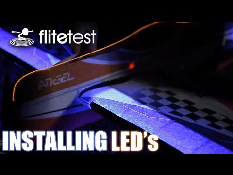 Flite Test - Installing LEDs - FLITE TIP - UC9zTuyWffK9ckEz1216noAw