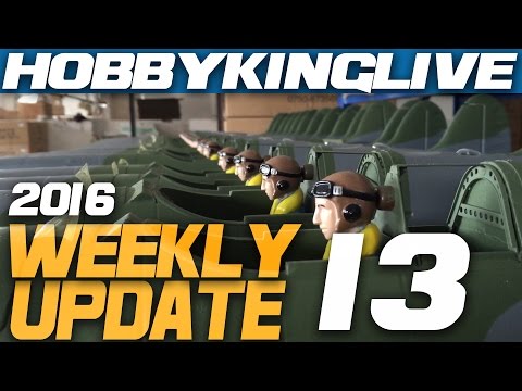 Weekly Update Ep.13 2016 - HobbyKing Live - UCkNMDHVq-_6aJEh2uRBbRmw