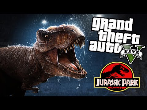 GTA 5 Mods - JURASSIC WORLD T-REX ATTACK MOD! (GTA 5 Mods Gameplay) - UCrkfdiZ4pF3f5waQaJtjXew