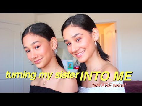 turning my LITTLE SISTER into ME!! - UCkRZ0ndauRGAgAxb4stK0TQ