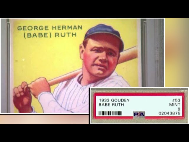How Much Is Babe Ruth’s Baseball Card Worth?