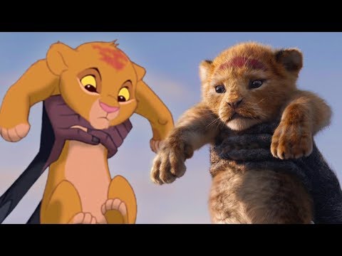 The Lion King Trailer Side-By-Side Comparison: 2019 vs 1994 - UCKy1dAqELo0zrOtPkf0eTMw