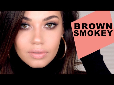 Soft Brown Smokey Eye Makeup Tutorial | Valentines Day Makeup | Eman - UCaZZh0mI6NoGTlmeI6dbP7Q