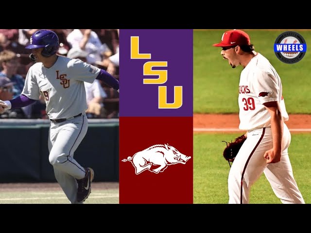 Arkansas Baseball Defeats LSU in Exciting Game