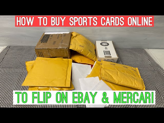 How to Flip Sports Cards on eBay for Profit