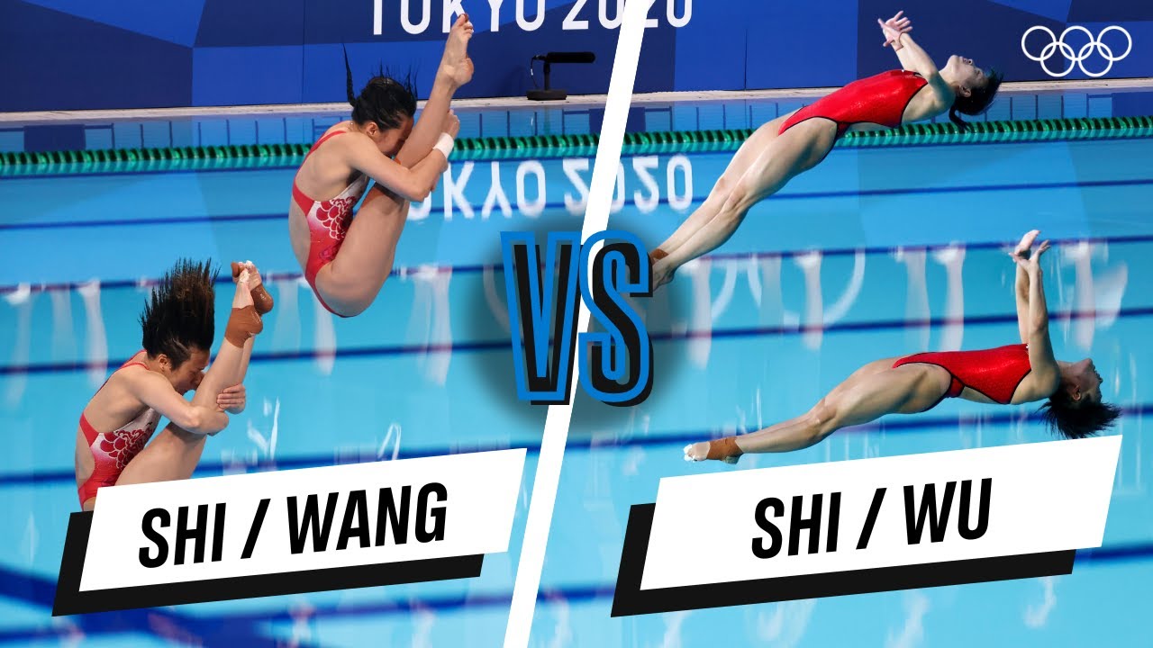 Shi/Wang 🆚 Shi/Wu – Synchro 3m springboard | Head-to-head