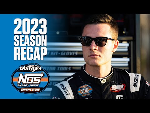 Spencer Bayston | 2023 World of Outlaws NOS Energy Drink Sprint Car Season Recap - dirt track racing video image
