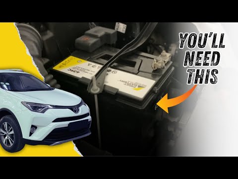 How to replace the battery of the Toyota RAV4 - Toyota Rav 4 (MK 4, Xa40)