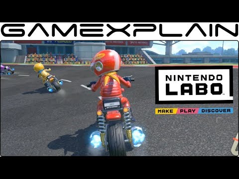 Nintendo Labo Motorbike Gameplay (Racing + Track Creator!) - UCfAPTv1LgeEWevG8X_6PUOQ