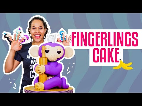 How To Make A MIA FINGERLINGS MONKEY Out Of Vanilla CAKE & Fondant | Yolanda Gampp | How To Cake It - UCvM1hVcRJmVWDtATYarC0KA