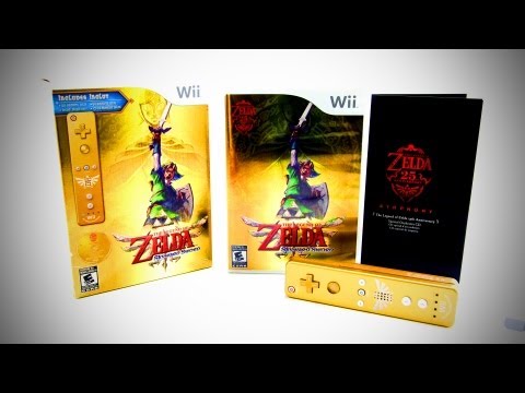 Zelda Skyward Sword Limited Edition Unboxing - UCsTcErHg8oDvUnTzoqsYeNw