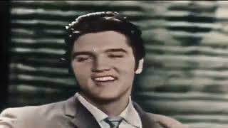 Elvis Presley & The Jordanaires - Don't Be Cruel on Ed Sullivan in 1956 - In Colour
