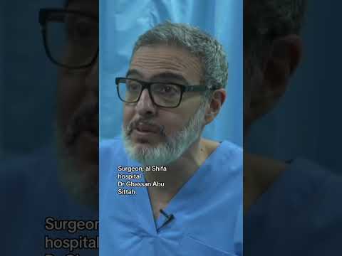 MSF surgeon Dr Ghassan Abu Sittah says the aid trucks have had little effect in providing supplies