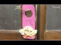 Mr WashiSan: Colgador de puerta infantil con nombre decorado con