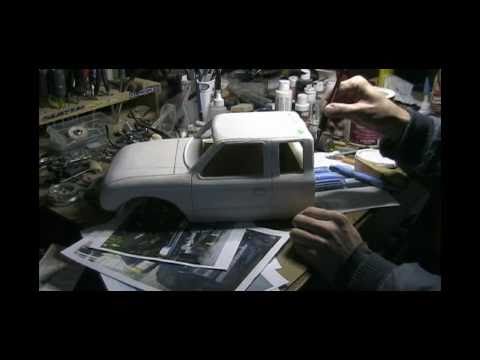 Headquake's RC - #38 (carving a scale truck body from wood) - UCK3yrdcr7Gj03-VlunM7OAw