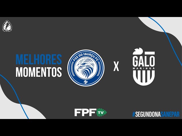 Confira os melhores momentos de FOZ DO IGUAÇU 2X2 GALO MARINGÁ pela 14ª rodada da Segundona Sanepar 2025, jogo de ida da final. Paranaense é na FPF TV! Curta, comente e compartilhe!

| Inscreva-se! |
Federação Paranaense de Futebol. Levando o nosso esporte até você!