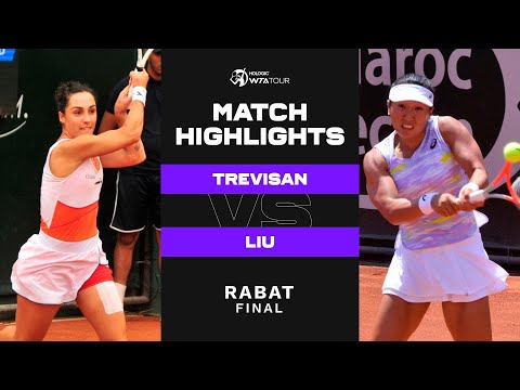 Martina Trevisan vs. Claire Liu | 2022 Rabat Final | WTA Match Highlights