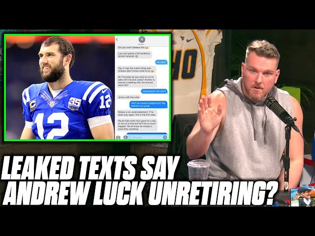 Is Andrew Luck Coming Back To The Nfl?