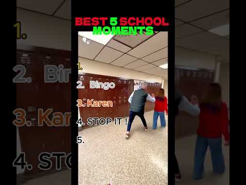 Top 5 school moments !!  * funny *#trend #funny #tiktok #viral #top5