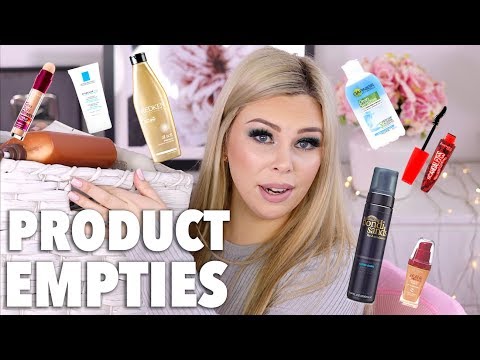 PRODUCT EMPTIES - What I'd buy again! - UChplUdodMCdfZfmTQbRhNWw