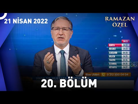 Prof. Dr. Mustafa Karataş ile Sahur Vakti - 21 Nisan 2022