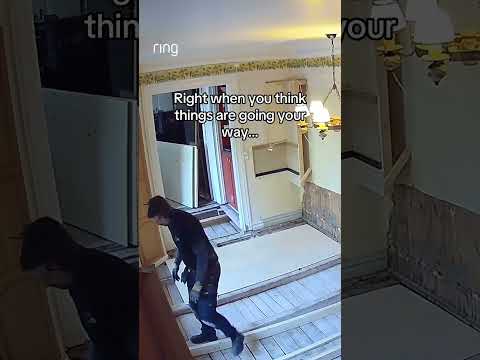 Don't worry, he's okay! #ringdoorbell #fails #funny #shorts