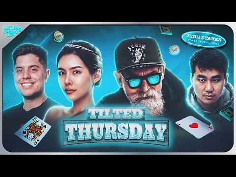 New Video from Hustler Casino Live: 3Coin, Britney, Rampage & Mariano Play THE ANTE GAME - Commentary by DGAF