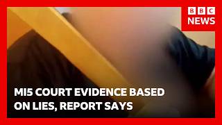 Thumbnail for the video "MI5 court evidence while defending a violent neo-Nazi spy based on lies, report says | BBC News" from BBC News