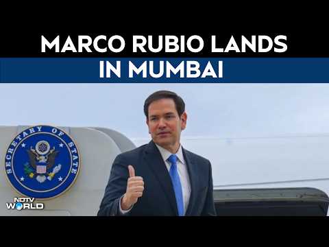 NDTV LIVE: US Secretary Marco Rubio Kicks Off 3-Day India Visit | India US Trade Deal