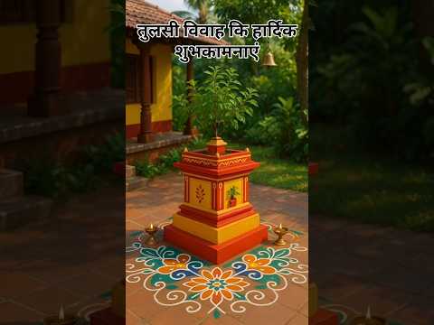 तुलसी विवाह कि हार्दिक शुभकामनाएं 🙏#shorts #viral #trending #bhakti #tulsivivah