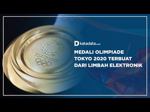 Medali Olimpiade Tokyo 2020 Terbuat dari Limbah Elektronik | Katadata Indonesia