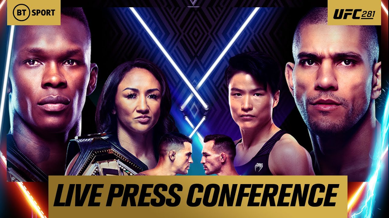 #UFC281 LIVE Press Conference: Adesanya v Pereira 🏆 Esparza v Zhang 🏆 Poirier v Chandler 🔥