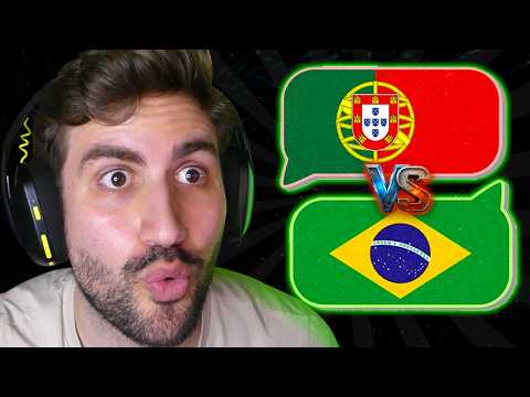 SOTAQUE PORTUGUÊS VS SOTAQUE BRASILEIRO - QUAL É O MELHOR?