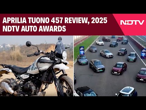NDTV Auto Show: Aprilia Tuono 457 Review, 2025 KTM 390 Adventure First Ride, 2025 NDTV Auto Awards